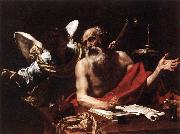 St Jerome and the Angel Simon Vouet